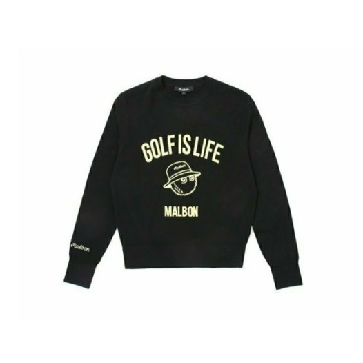 ❤[MALBON] 말본 여성 Golf is Life 스웨터 - gol652x