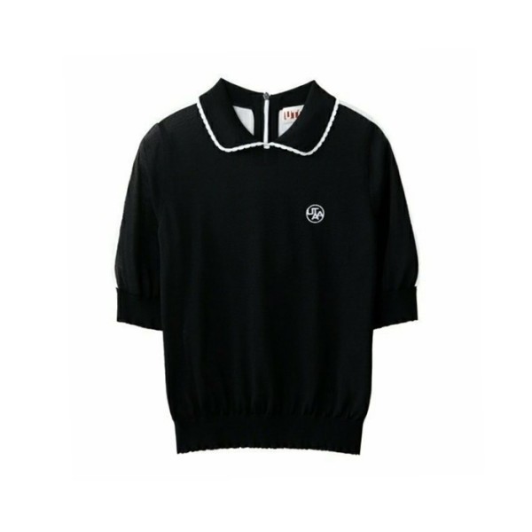 ✨[UTAA] 유타 여성 링 팬서 웨이브 니트 PK 슬리브 - gol661x