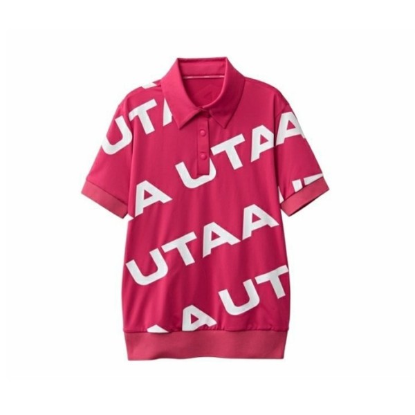 ✨[UTAA] 유타 여성 로고 웨이브 폴로 셔츠 - gol675x