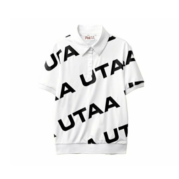 ✨[UTAA] 유타 여성 로고 웨이브 폴로 셔츠 - gol676x