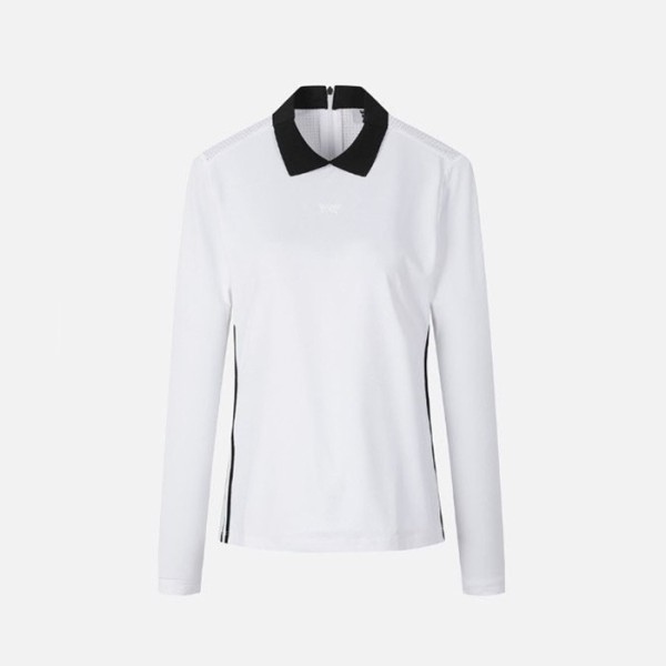 ✨PXG 여성 썸머 Back Zip 쿨 롱슬리브 티셔츠 - gol702x