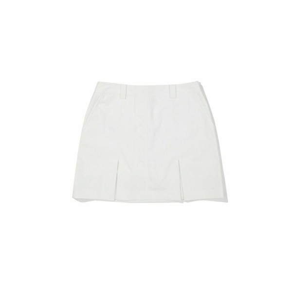 ✨[MALBON] 말본 여성 슬릿 A라인 스커트 - gol753x