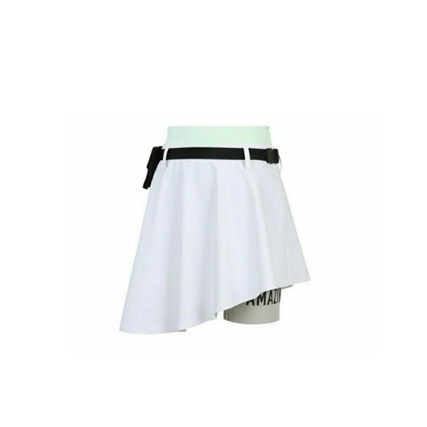 ✨[AMAZINGCRE] 어메이징크리 여성 에어로핏 벨티드 플레어 스커트 - gol781x