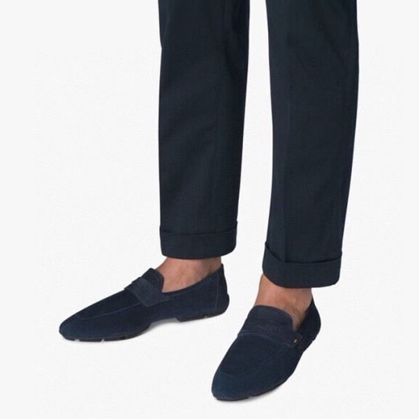 ✨벨루티 남성 네이비 로퍼 - Berluti Mens Navy Loafer - bes683x
