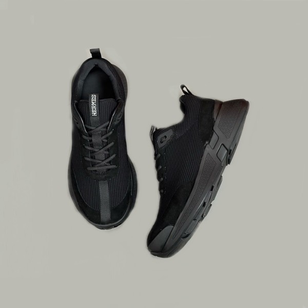 ✨에르메스 남성 엔볼 블랙 스니커즈 - Hermes Mens Black Sneakers - hes686x