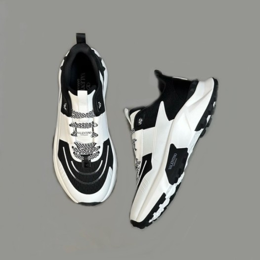 ❤발렌티노 남성 블랙 스니커즈 - Valentino Mens Black Sneakers - vas702x