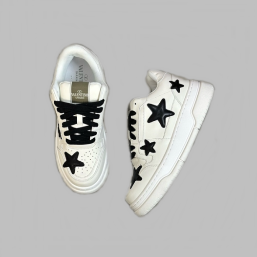 ❤발렌티노 남/녀 화이트 스니커즈 - Valentino Unisex White Sneakers - vas705x