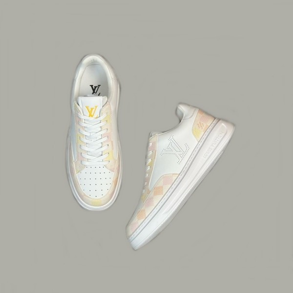 ✨루이비통 남성 베이지 스니커즈 - Louis vuitton Mens Beige Sneakers - lvs756x