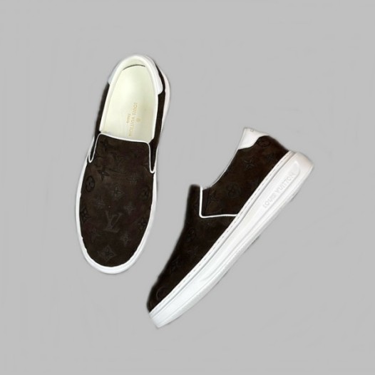 ❤루이비통 남성 브라운 로퍼 - Louis vuitton Mens Brown Loafer - lvs761x