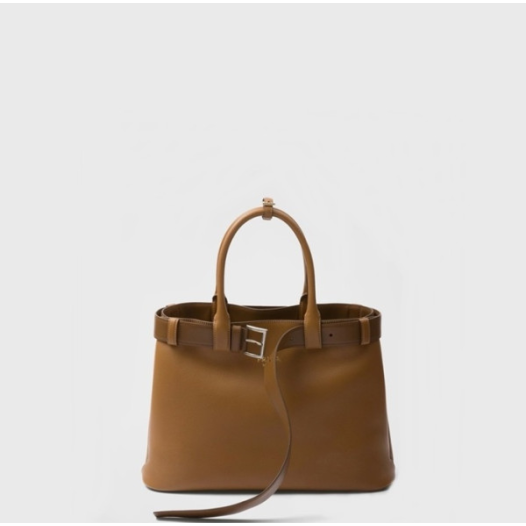 ❤프라다 여성 더블 벨트 토트백 1BA416 - Prada Womens Tan Tote Bag - prb2048x