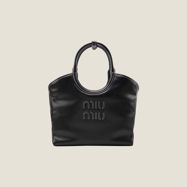 ✨미우미우 여성 블랙 아이비 백 - Miumiu Womens Ivy Bag - mib2055x