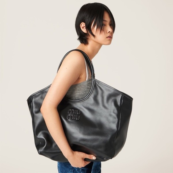 ✨미우미우 여성 블랙 아이비 백 - Miumiu Womens Ivy Bag - mib2056x