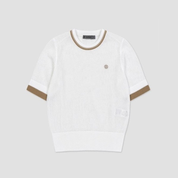 ✨[G/FORE] 지포어 여성 립 니트 라운드 스웨터 - gol829x