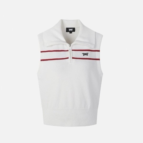 ✨PXG 여성 하프집업 니트 베스트 - gol875x