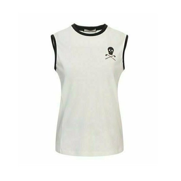 ✨[MARK & RONA] 마크앤로나 여성 라운드넥 백 오픈 슬리브리스 - gol1006x