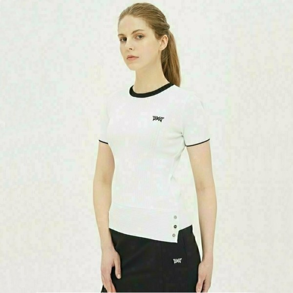 ✨PXG 여성 썸머 언밸런스 라운드넥 스웨터 - gol1025x