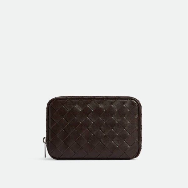 ✨보테가베네타 남성 초코 브라운 파우치 - Bottega Veneta Mens Brown Pouch - bvb2073x