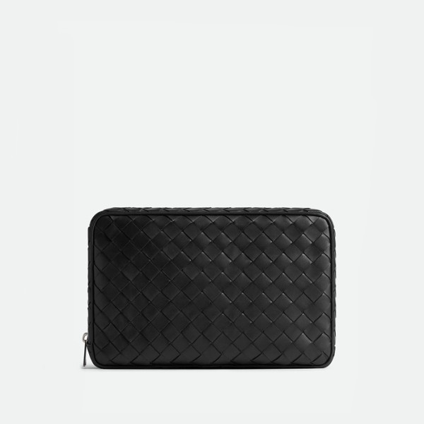 ✨보테가베네타 남성 블랙 파우치 - Bottega Veneta Mens Black Pouch - bvb2076x