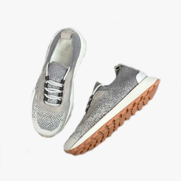 ✨브루넬로쿠치넬리 남성 그레이 스니커즈 - Brunello Cucinelli Mens Gray Sneakers - brs776x