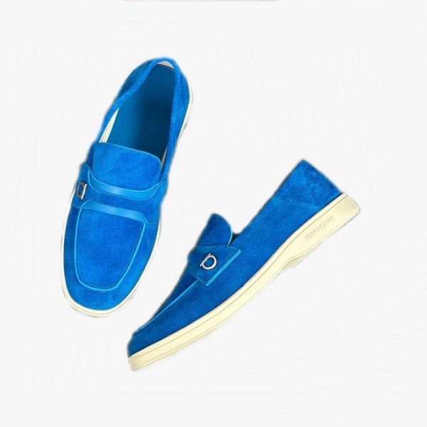 ✨페라가모 남성 블루 스니커즈 - Ferragamo Mens Blue Sneakers - fes799x