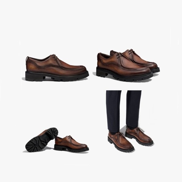 ✨벨루티 남성 브라운 옥스퍼드 - Berluti Mens Brown Oxford - ber803x