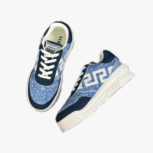 ❤베르사체 남성 블루 스니커즈 - Versace Mens Blue Sneakers - ves807x