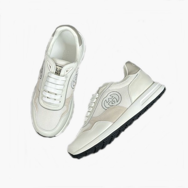 ✨구찌 남성 그레이 스니커즈 - Gucci Mens Gray Sneakers - gus846x