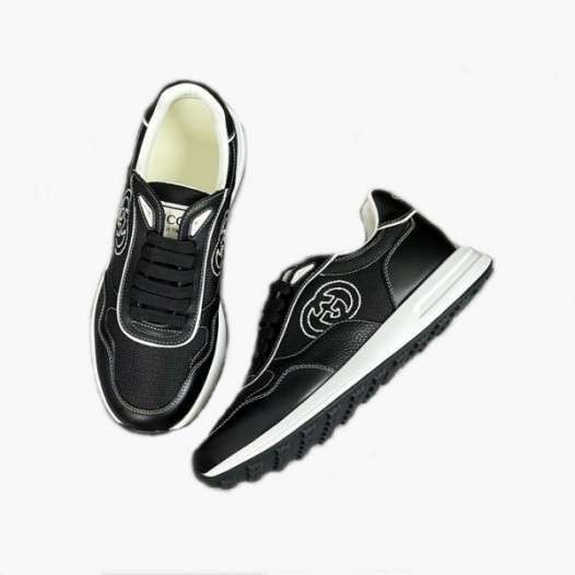 ❤구찌 남성 블랙 스니커즈 - Gucci Mens Black Sneakers - gus847x