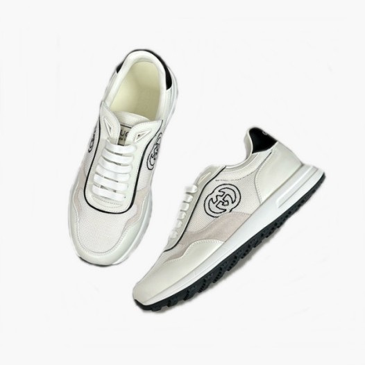 ❤구찌 남성 화이트 스니커즈 - Gucci Mens White Sneakers - gus848x