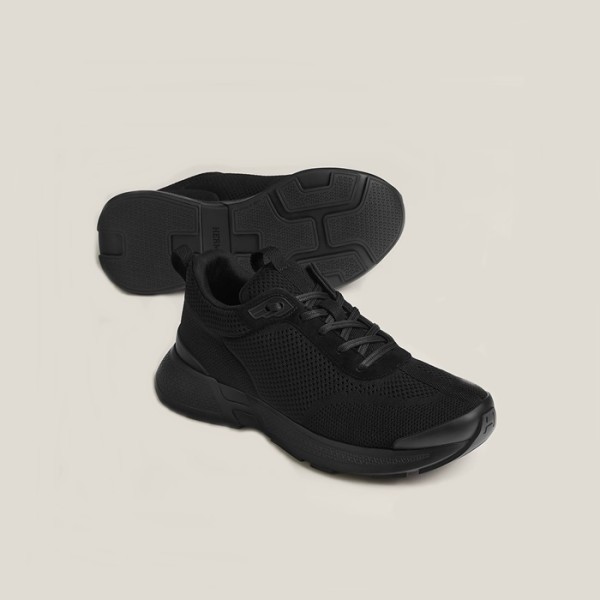 ✨에르메스 남성 블랙 스니커즈 - Hermes Mens Heros Sneakers - hes863x