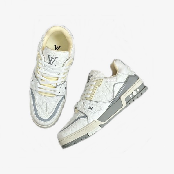 ✨루이비통 남성 그레이 스니커즈 - Louis vuitton Mens Gray Sneakers - lvs865x