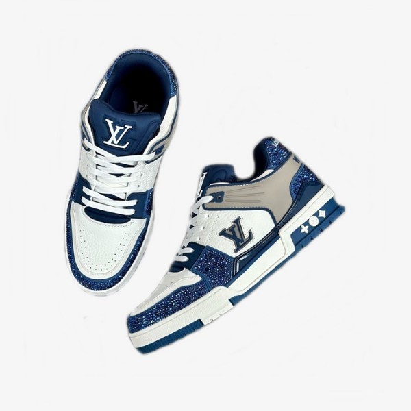 ✨루이비통 남성 블루 스니커즈 - Louis vuitton Mens Blue Sneakers - lvs870x