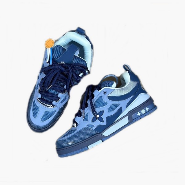 ✨루이비통 남성 블루 스니커즈 - Louis vuitton Mens Skate Sneakers - lvs915x