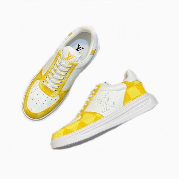 ✨루이비통 남성 옐로우 스니커즈 - Louis vuitton Mens Yellow Sneakers - lvs926x