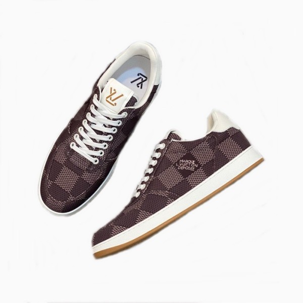 ✨루이비통 남성 브라운 스니커즈 - Louis vuitton Mens Brown Sneakers - lvs927x