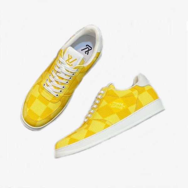 ✨루이비통 남성 옐로우 스니커즈 - Louis vuitton Mens Yellow Sneakers - lvs929x