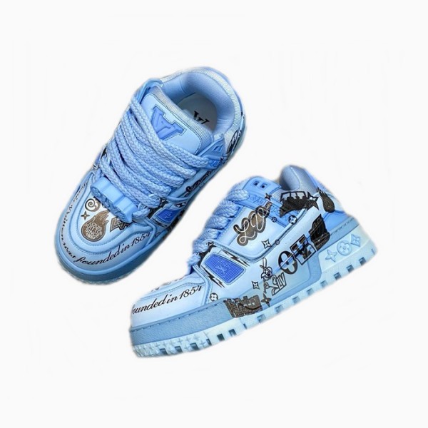 ✨루이비통 남/녀 그라피티 스니커즈 - Louis vuitton Unisex Graffiti Sneakers - lvs930x