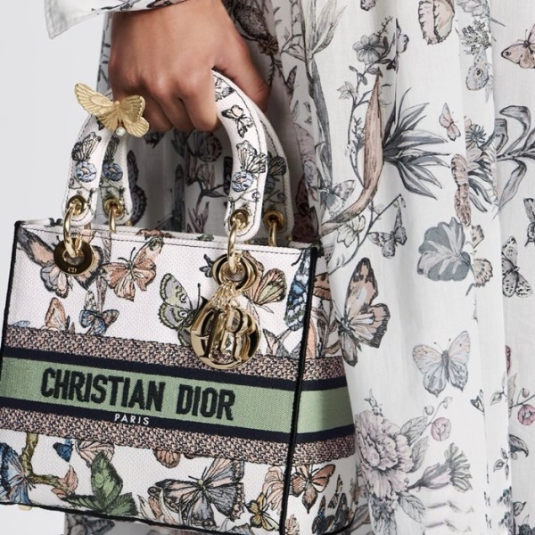 ✨디올 여성 나비 레이디 백 M0565 - Dior Womens Lady D-Lite Bag - dib2091x