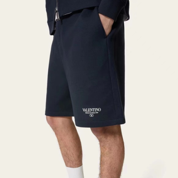 ✨발렌티노 남성 블랙 반바지 - Valentino Mens Black Half-pants - vac04x