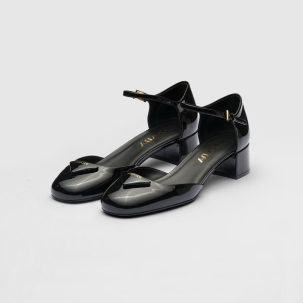 ✨프라다 여성 메리제인 샌들 - Prada Womens Black Sandals - prs963x