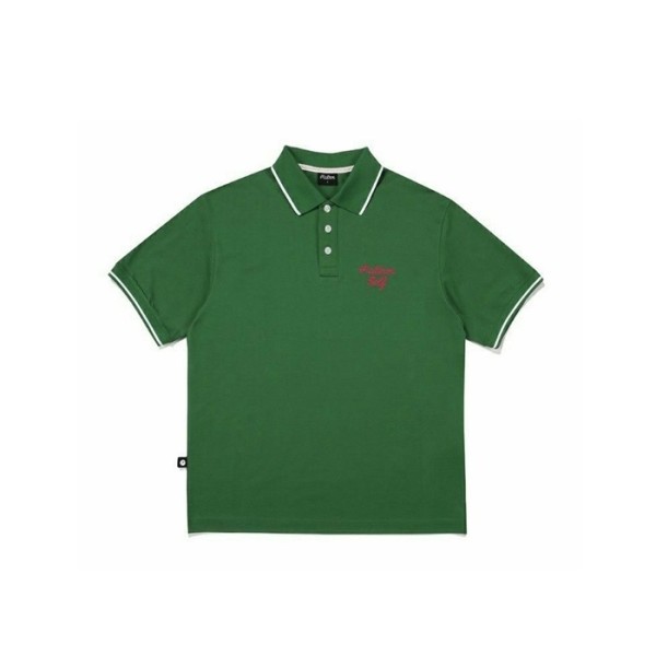 ✨[MALBON] 말본 남성 Buckets 폴로 티셔츠 - gol1093x