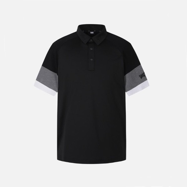 ✨PXG 남성 썸머 니트 슬리브 카라 반팔 티셔츠 - gol1103x