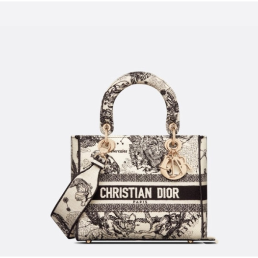 ❤디올 여성 베이지 레이디 백 - Dior Womens Lady D-Lite Bag - dib2132x