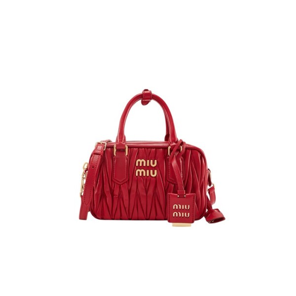 ✨미우미우 여성 아르카디 마테라쎄 백 - Miumiu Womens Arcadie Matelasse Bag - mib2142x
