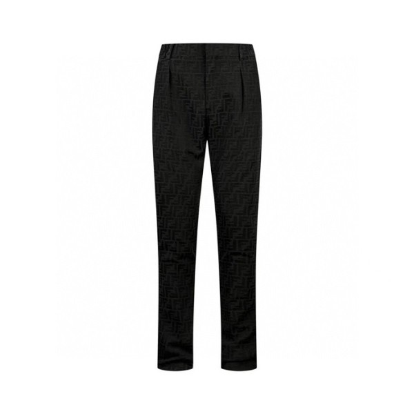 ✨펜디 남성 블랙 슬랙스 - Fendi Mens Black Slacks - fec940x