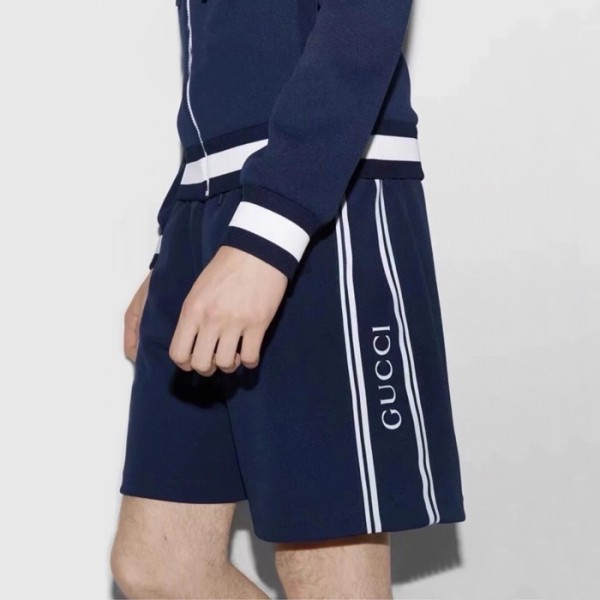 ✨구찌 남성 네이비 반바지 - Gucci Mens Navy Half-pants - guc951x