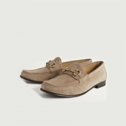 ❤브루넬로쿠치넬리 남성 홀스빗 로퍼 - Brunello Cucinelli Mens Sandstone Loafer - brs994x
