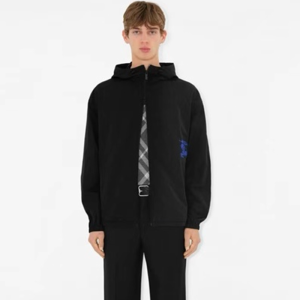 ✨버버리 남성 블랙 자켓 - Burberry Mens Black Jackets - buc618x