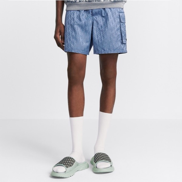 ✨디올 남성 블루 반바지 - Dior Mens Blue Half-pants - dic1016x