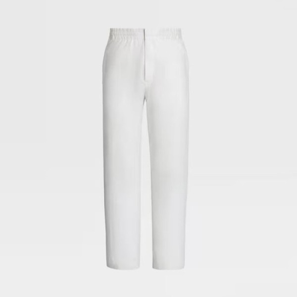 ✨에르메네질도 제냐 남성 화이트 슬랙스 -  Ermenegildo Zegna Mens White Slacks - zec1034x
